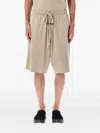 Essentials Drawstring-waist Track Shorts
