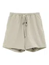 Essentials Drawstring-waistband Shorts In Neutral