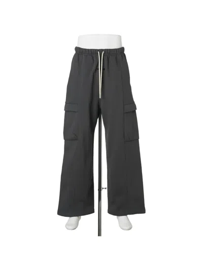 Essentials Drawstring-waist Track Pants In Black