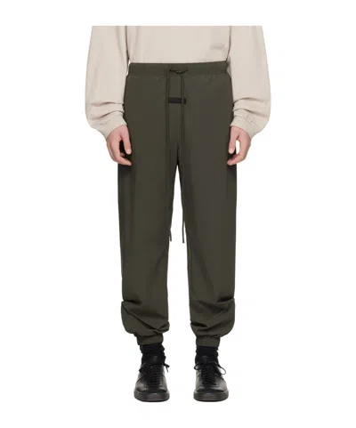 Essentials Drop-crotch Track Pants In Black