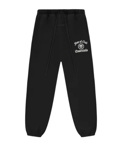 Essentials Elastic Waistband Track Pants In Black