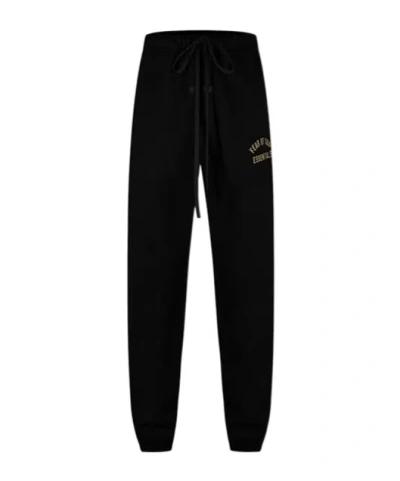 Essentials Elastic Waistband Track Pants In Black