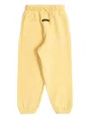Essentials Elasticated-cuff Logo Sweatpants In Yellow