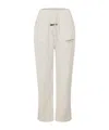 Essentials Emblem Patch Drawstring Sweatpants In Red