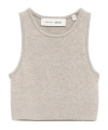 Essentials Emblem Patch Sports Vest In Gray