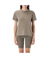 Essentials Emblem Patch T-shirt In Brown