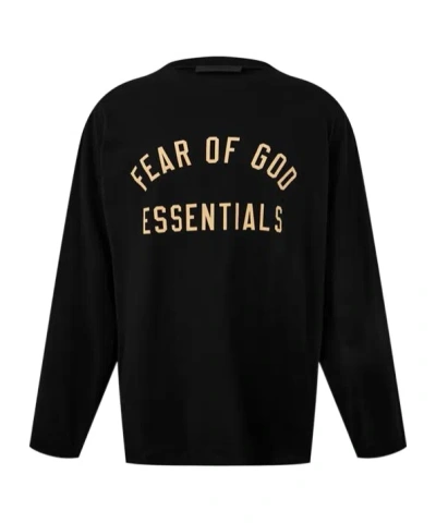 Essentials Emblem Printed T-shirt In Black