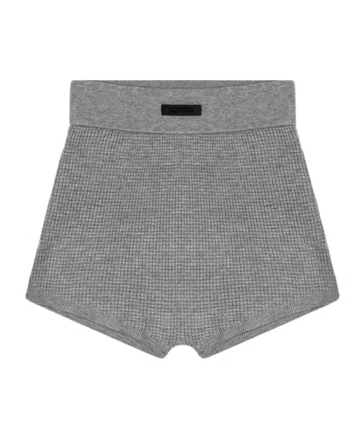 Essentials Embossed Logo Knit Shorts