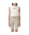 Essentials Embossed Logo Vest In White