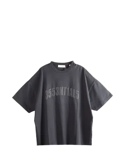 Essentials Embossed T-shirt In Gray