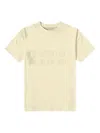 Essentials Embossed T-shirt In Yellow