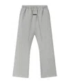 Essentials Embroidered Drawstring Trousers In Gray