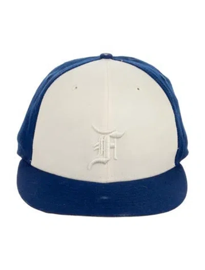 Pre-owned Essentials Embroidered Fitted Baseball Hat In Multi