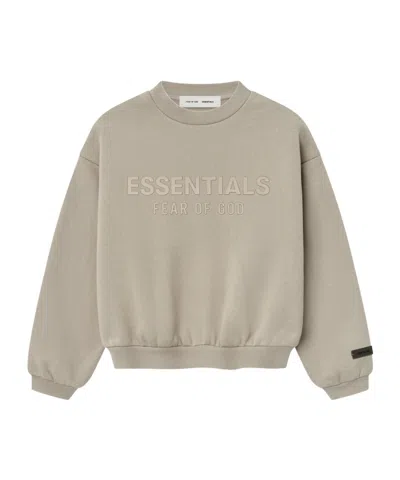 ESSENTIALS EMBROIDERED LOGO SWEATSHIRT