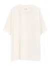 Essentials Embroidered-logo T-shirt In Neutral