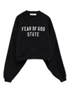 Essentials Embroidered Raglan Sweatshirt In Black