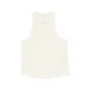 Essentials Essential Ribbed Tank Top In White