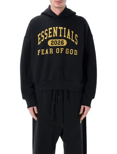 Essentials Fear Of God Classic Comfort Hoodie - Size L In Black