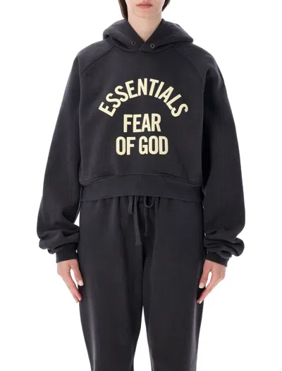 Essentials Fear Of God Essential Fear Of God Women's Top In Black