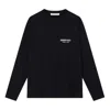 Essentials Long-sleeved T-shirt In Black