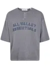 Essentials Logo-print T-shirt In Gray
