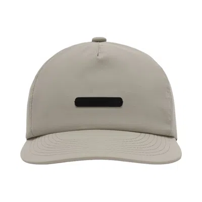 Pre-owned Essentials Fear Of God  5 Panel Nylon Hat 'seal' | Grey | Men's Size M/l