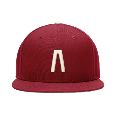 Pre-owned Essentials Fear Of God  59fifty Athletics Cap 'cardinal' | Red | Men's Size 7.375
