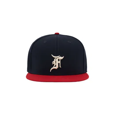Pre-owned Essentials Fear Of God  59fifty Cap 'atlanta Braves' | Multi-color | Men's Size 7.375