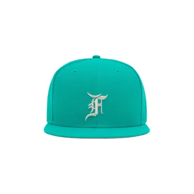 Pre-owned Essentials Fear Of God  59fifty Cap 'miami Marlins' | Green | Men's Size 7.625