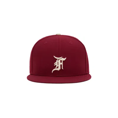 Pre-owned Essentials Fear Of God  59fifty Cap 'philadelphia Phillies' In Red