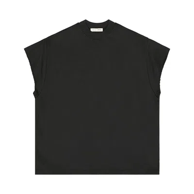 Pre-owned Essentials Fear Of God  90's Muscle Tee 'vintage Black' | Men's Size S