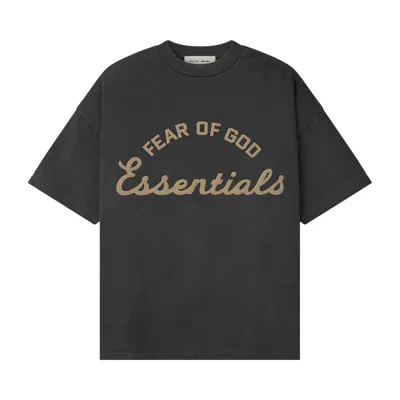 Pre-owned Essentials Fear Of God  90's Short-sleeve Tee 'faded Iron Grey' | Men's Size Xs In Gray