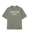 Essentials Fear Of God  90's T-shirt In Green