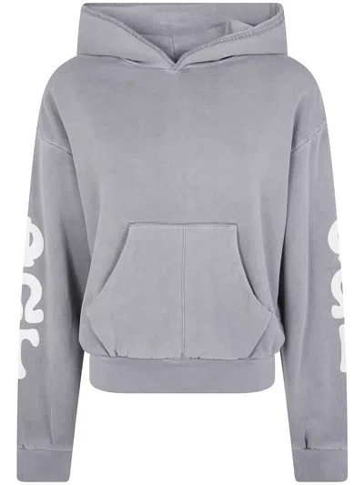 Essentials Fear Of God  "90`s" Fleece Hoodie In Gray