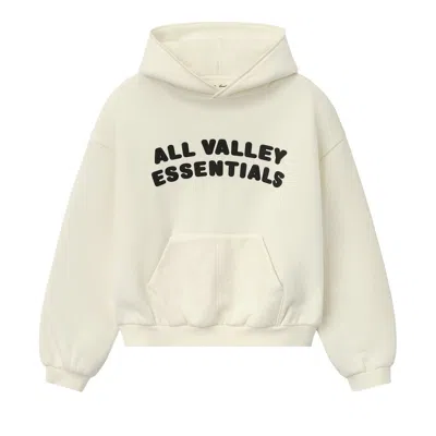 Pre-owned Essentials Fear Of God  90s Hoodie 'ivory' | Cream | Kid's Size 12