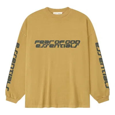 Essentials 90s Long-sleeve T-shirt In Yellow