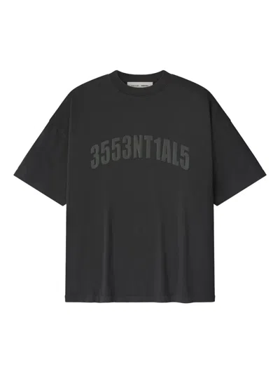 Essentials Fear Of God  "90`s Short Sleeve" Tee In Black