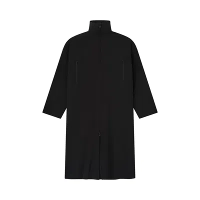 Pre-owned Essentials Fear Of God  Active Trace Full Length Trench 'vintage Black' | Men's Size S