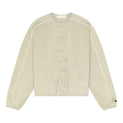 Pre-owned Essentials Fear Of God  Active Trace Modern Crewneck Sweatshirt 'seal' | Grey | Men's Size L In Gray