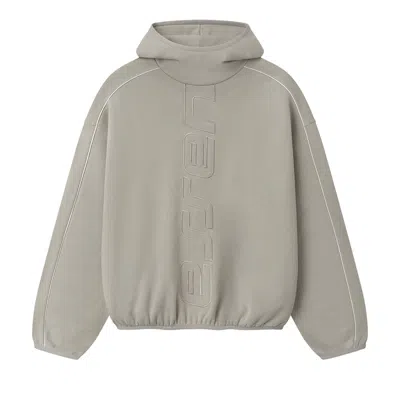 Pre-owned Essentials Fear Of God  Active Trace Modern Fleece Hoodie 'seal' | Grey | Men's Size Xl In Gray