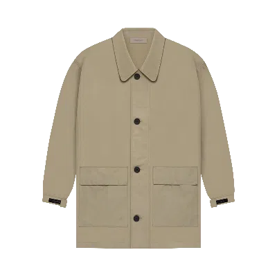 Pre-owned Essentials Fear Of God  Barn Jacket 'oak' In Green