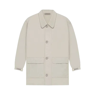 Pre-owned Essentials Fear Of God  Barn Jacket 'wheat' In Cream