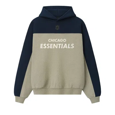 Pre-owned Essentials Fear Of God  Bears 90s Relaxed Hoodie 'seal Heather' | Grey | Men's Size Xl