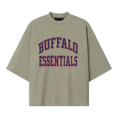 Pre-owned Essentials Fear Of God  Bills Merch Tee 'seal Heather' | Grey | Men's Size S