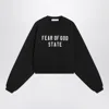 Essentials Fear Of God  Black Fear Of God  Sweatshirt In Black