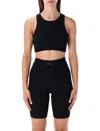 Essentials Fine-ribbed Tank Top In Black
