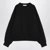 Essentials Logo Print Crewneck Sweatshirt In Black