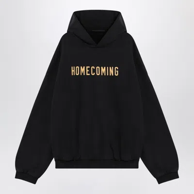 Essentials Black Heavyweight Hoodie
