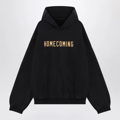 ESSENTIALS FEAR OF GOD ESSENTIALS  BLACK HOMECOMING HOODIE