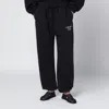 Essentials Black Jogging Trousers With Logo In Black